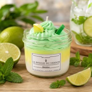 bougie gourmande mojito
